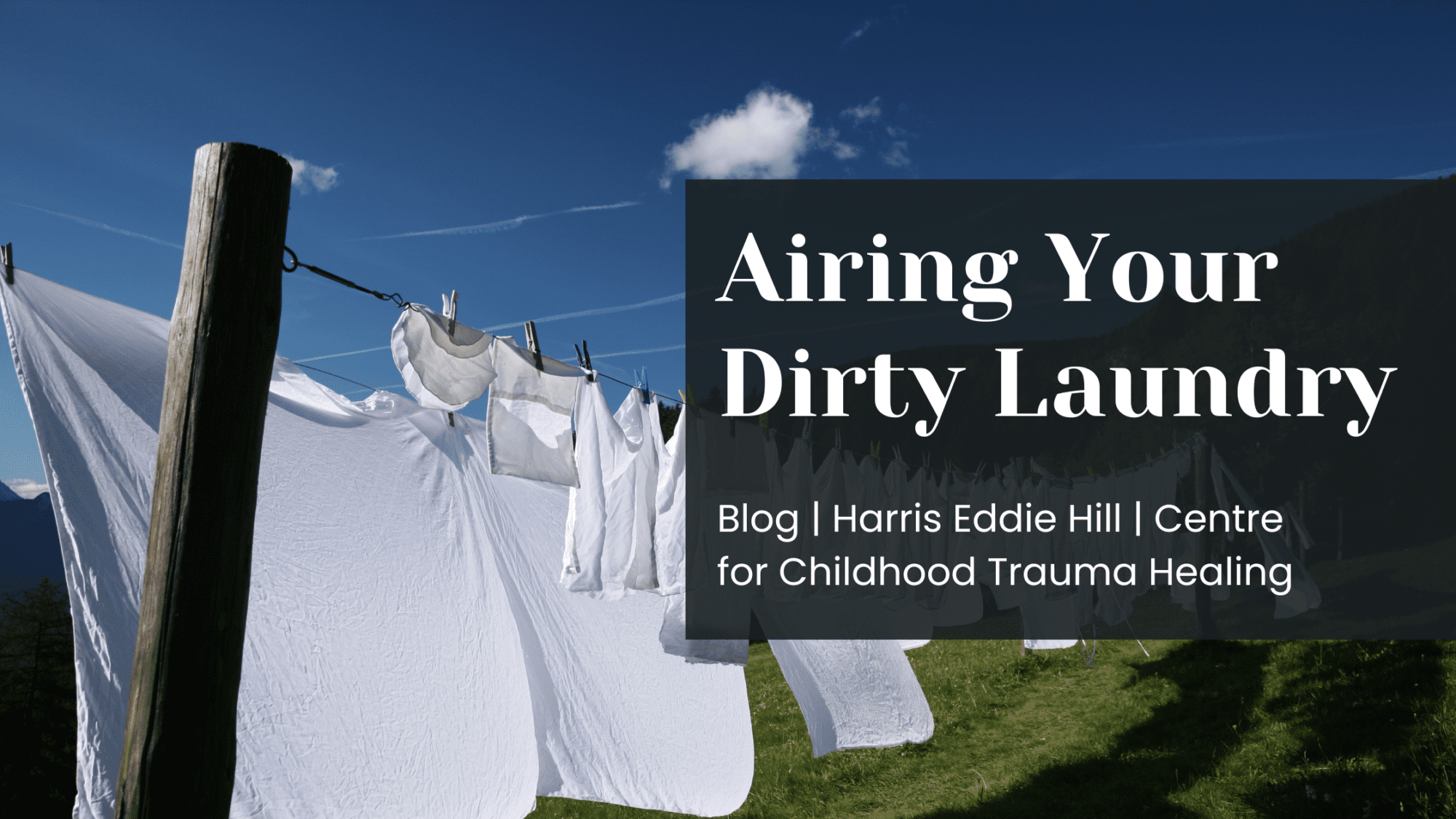 Airing Your Dirty Laundry